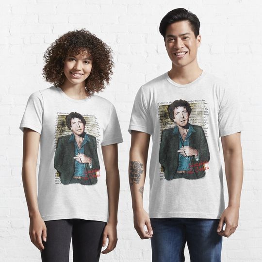 Discover Leonard Cohen Famous Blue Raincoat Essential T-Shirt