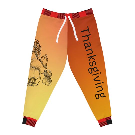 Discover Thanksgiving Athletic Joggers (AOP)