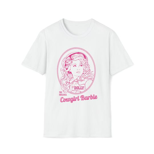 Discover Dolly The Original Cowgirl Barbie Gildan Softstyle T-Shirt