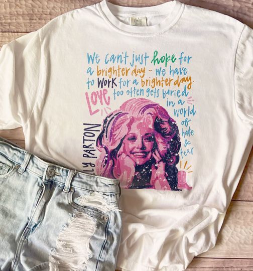 Discover Dolly Parton T-Shirt, Vintage Style Country Concert T-Shirt, Country Music Graphic Tee