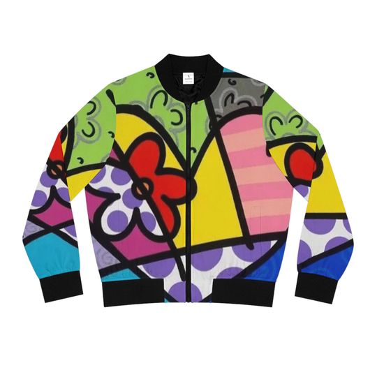 Discover Abstract Women's Bomber Jacket