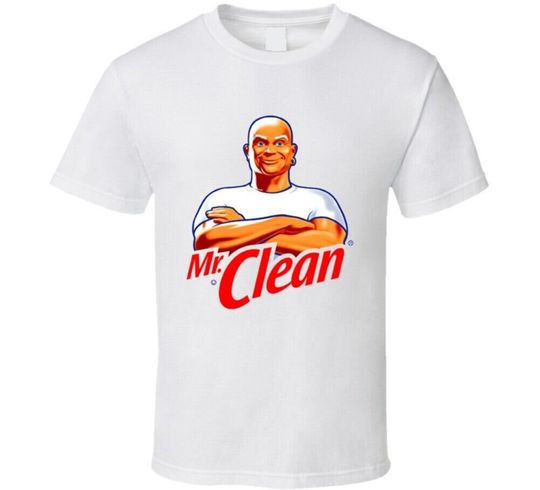 Discover Mr Clean Logo Cleaning Product Fan T-Shirt