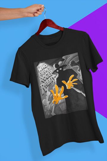 Discover Vintage Who Framed Roger Rabbit Soft T-Shirt, Roger Rabbit Movie Shirt