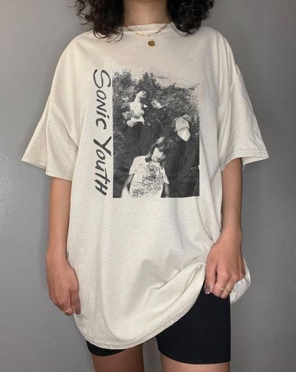 Discover Vintage Sonnic Youth Tee, 90s Alt Rock Shirt