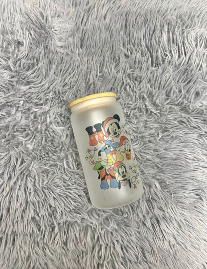 Discover Ho Ho Ho Christmas Glass Can