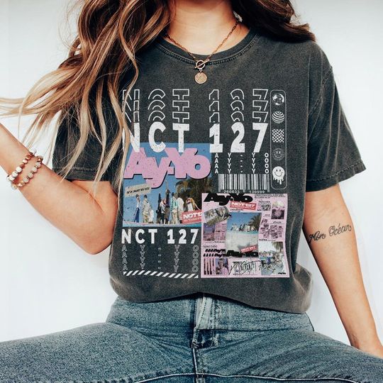 Discover NCT 127 Kpop Shirt, Y2K Merch Vintage NCT 127