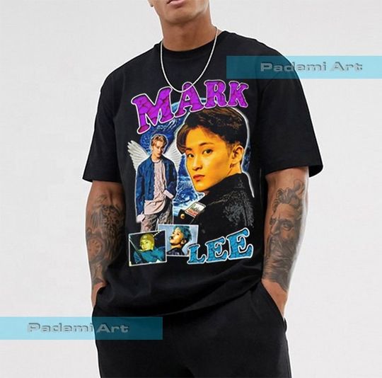 Discover Mark Lee Vintage 90's Tour Unisex T shirt, NCT 127 Mark Lee Vintage Shirt