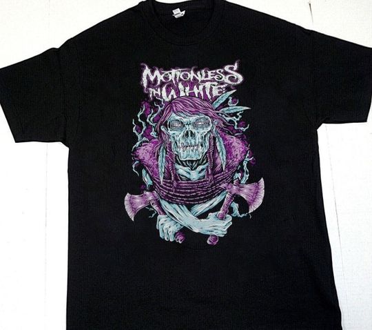 Discover Motionless In White Indian Death T shirt, Indian Death