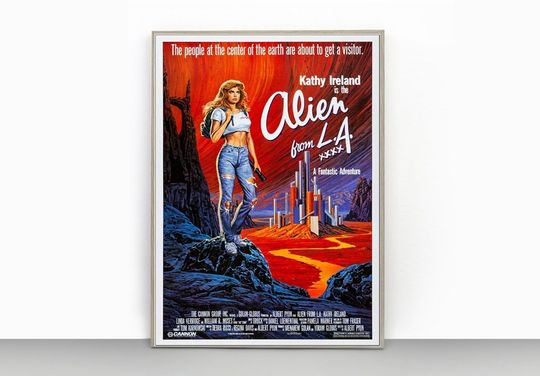 Discover ALIEN FROM LA - 1988 - Original Movie Poster