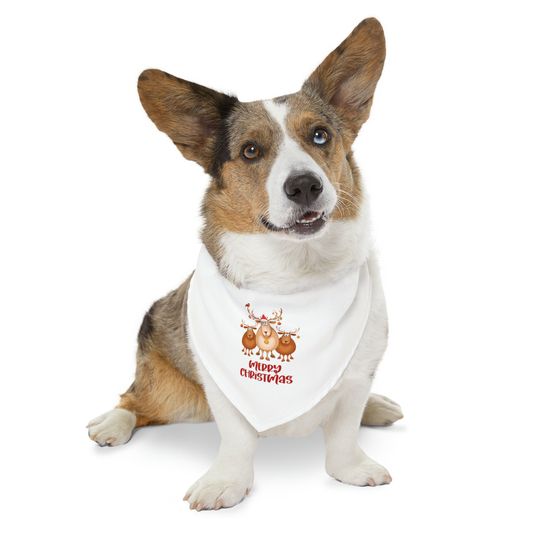 Discover ShadenZain Christmas Pet Bandana Collar