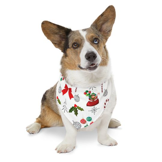 Discover Christmas Pet Bandana Collar for puppy fashion for your dog pet clothing