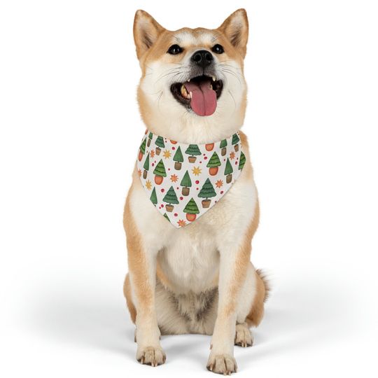 Discover Christmas Pet Bandana Collar, Dog Christmas Bandana
