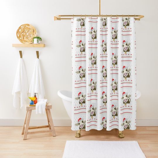 Discover Christmas Mouse-Perfect Gift Shower Curtain