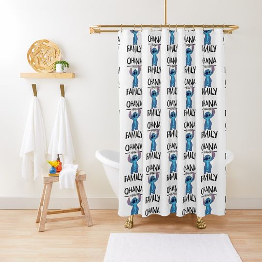 Discover Ohan Means Family- Limited Edition | Perfect Gift Shower Curtain
