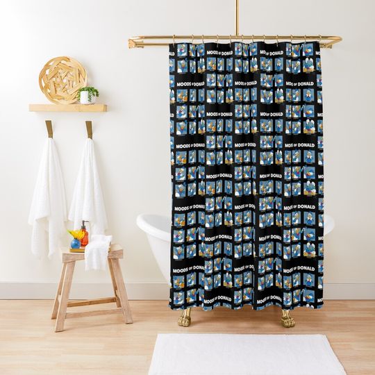 Discover Mouse And Friends Moods Of Duck- Perfect Gift Shower Curtain