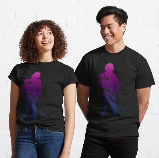 Discover Guitar Springsteen   Classic T-Shirt