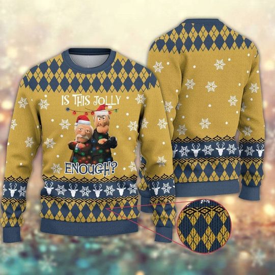 Discover Is This Jolly Enough Puppet Ugly Christmas Sweater