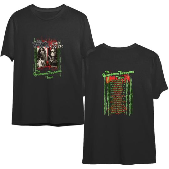 Discover Rob Zombie Freaks On Parade Tour 2010 T-Shirt