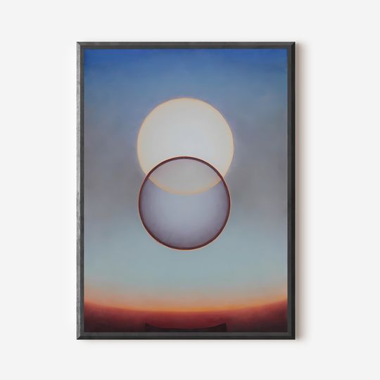 Discover Agnes Pelton Departure Premium Matte Vertical Poster