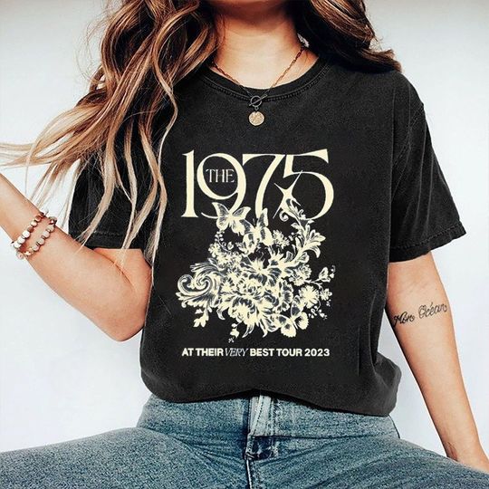 Discover Vintage The 1975 North America 2023 Tour Shirt, At Their Very T-Shirt, Pop Rock Band Merch
