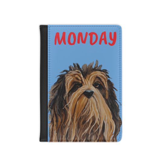 Discover Monday Moot Fun Dog Passport Cover