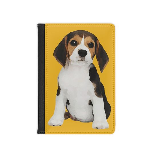 Discover Cute Beagle Passport Cover