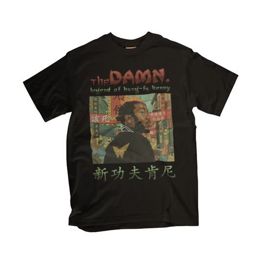 Discover The Damn Legend Of Kung-Fu Kenny China T-Shirt