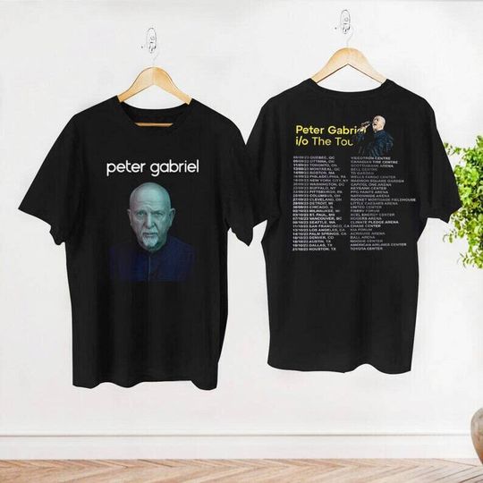 Discover 90s Vintage Peter Gabriel Shirt, Peter Gabriel i/o The Tour 2023 T-Shirt