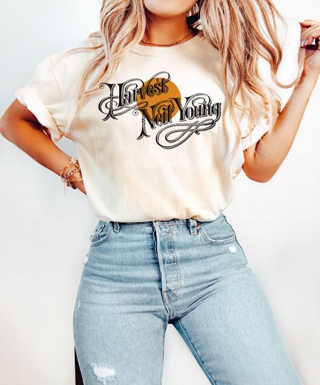 Discover Harvest Moon Tshirt, Neil Young tshirt, harvest moon shirt