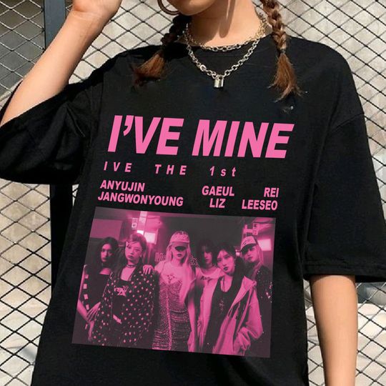 Discover IVE Mine Album Tee - Vintage Graphic T-Shirt