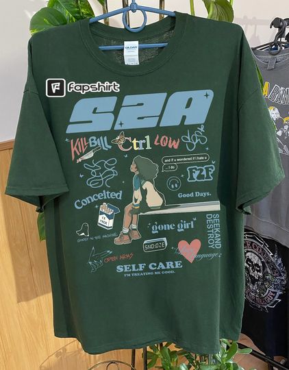 Discover Vintage SZA SOS Shirt - Kill Bill Graphic Tee
