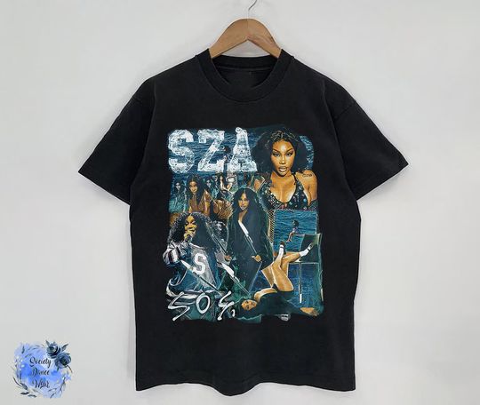 Discover Vintage SZA SOS Shirt - 90s Music Apparel