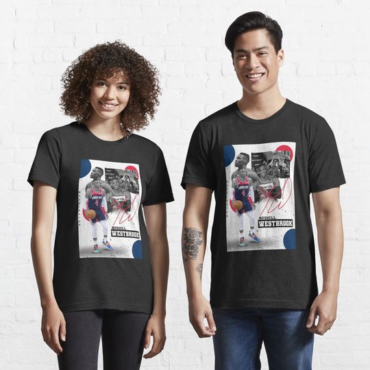 Discover Russell Westbrook - Wizards Artwork Poster Essential T-Shirt