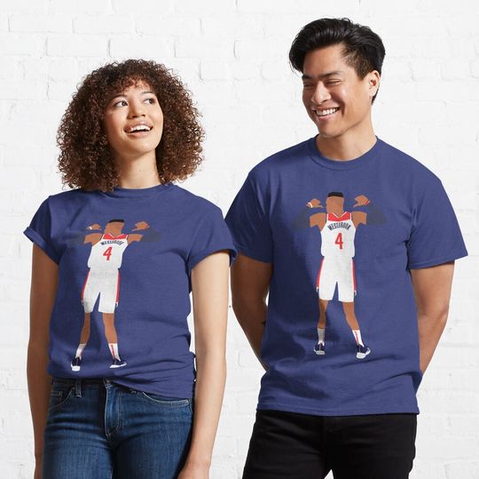 Discover Russell Westbrook Wizards Classic T-Shirt