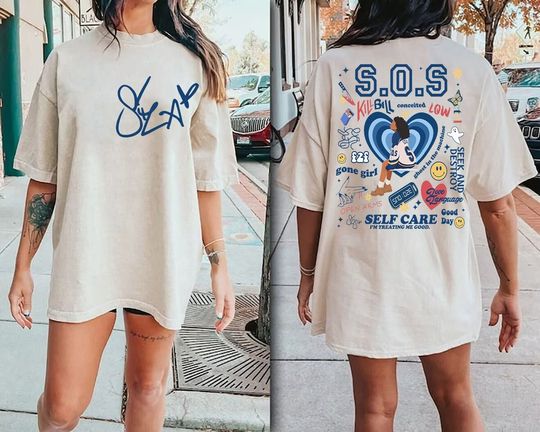 Discover SZA SOS Tour 2023 Shirt - Limited Edition Merchandise
