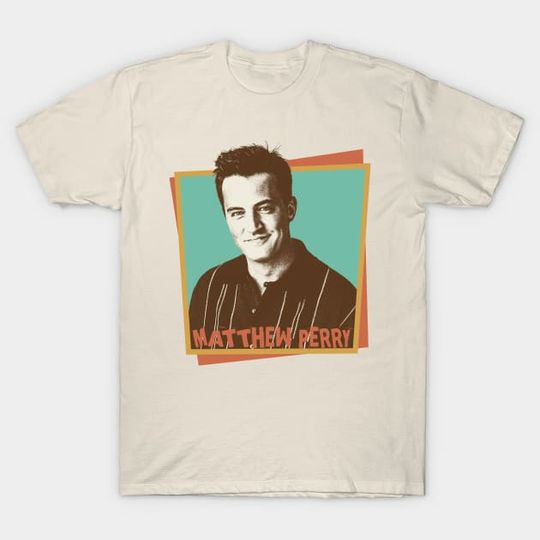 Discover Matthew Perry Pop Art Design - Matthew Perry - T-Shirt