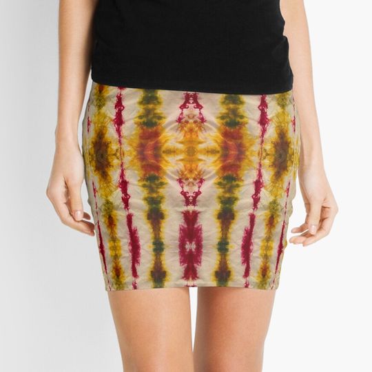 Discover Medieval Ball Tie Dye Mini Skirt