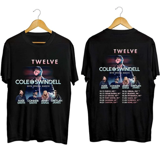 Discover Cole Swindell 2023 Tour Unisex T-shir