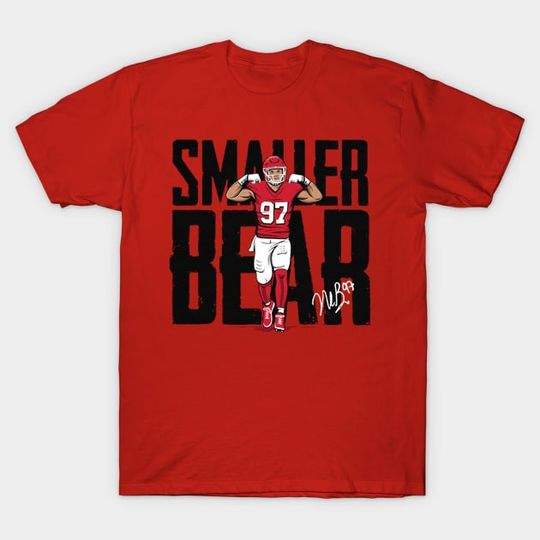 Discover Nick Bosa Smaller Bear - Nick Bosa - T-Shirt