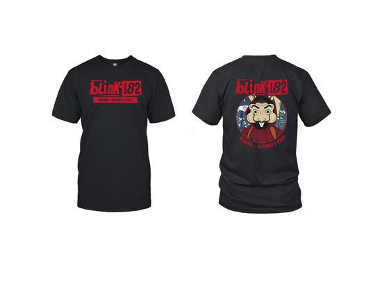 Discover B182 2023 Tour Double Sided T-Shirt