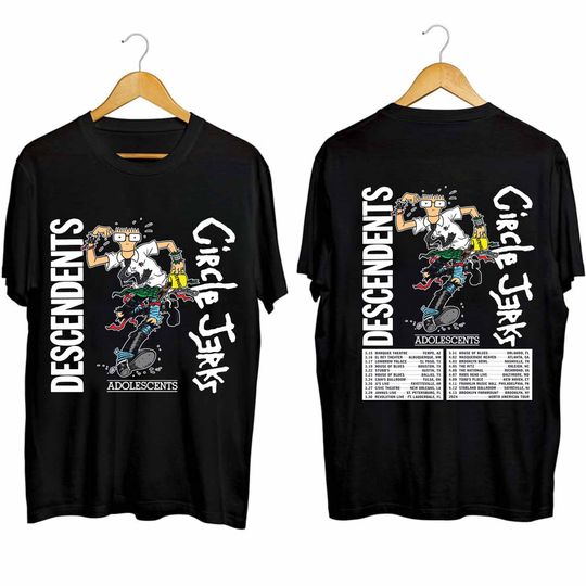 Discover Descendents 2024 Tour Double Sided Shirt