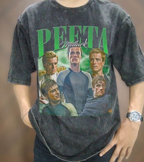 Discover Vintage Peeta Mellark T-Shirt, Vintage Wash Peeta Mellark T-shirt