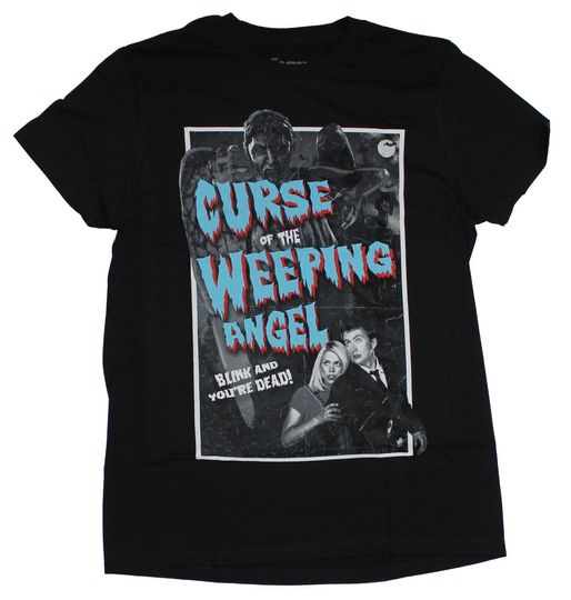 Discover Doctor Who Mens T-Shirt - Curse of the Weeping Angels Shirt