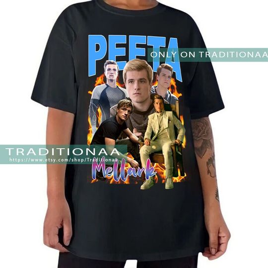 Discover Peeta Mellark Vintage Bootleg T-shirt, Peeta Mellark Vintage Tee