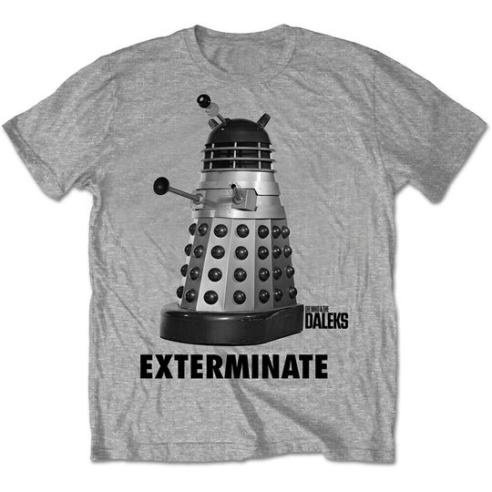 Discover Studio Canal Doctor Who Exterminate  Merchandise T-shirt