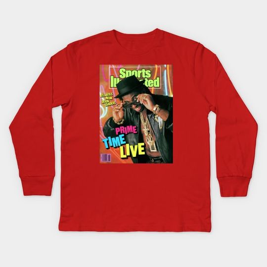 Discover Deion Sanders Kids Long Sleeve T-Shirt