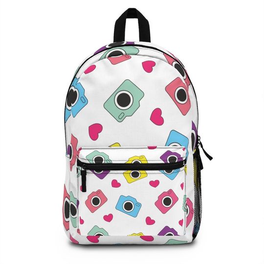 Discover Cute Camera Backpack, College Backpack, Teens  Backpack
