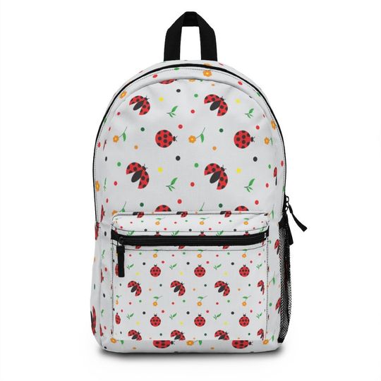 Discover Cute Small Ladybugs Backpack, College Backpack, Teens Backpack