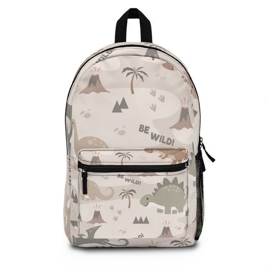 Discover Cute Dino Family Backpack, College Backpack, Teens Backpack everyday use, Travel Backpack