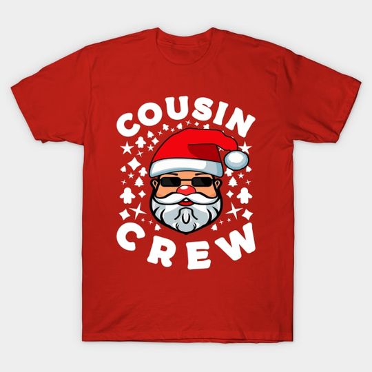 Discover Cousin Crew Christmas Santa Claus - Cousin Crew Christmas - T-Shirt